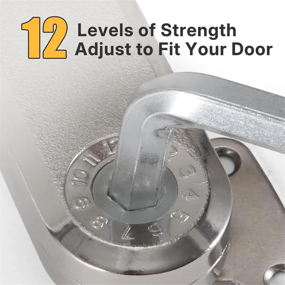 

2 Pack Lid Support Hinges Lid Stay Hinge for Extra-Long Upper Cabinet & RV Cabinets, 30° - 90° Lid Stay