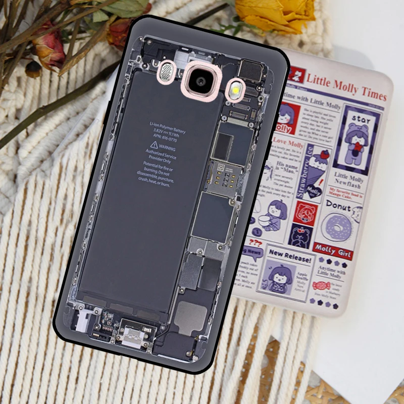 Motherboard Circuit Board Case For Samsung Galaxy J4 J6 Plus J3 J5 J7 2016 A3 A5 2017 A9 J8 A6 A8 Plus 2018 Cover