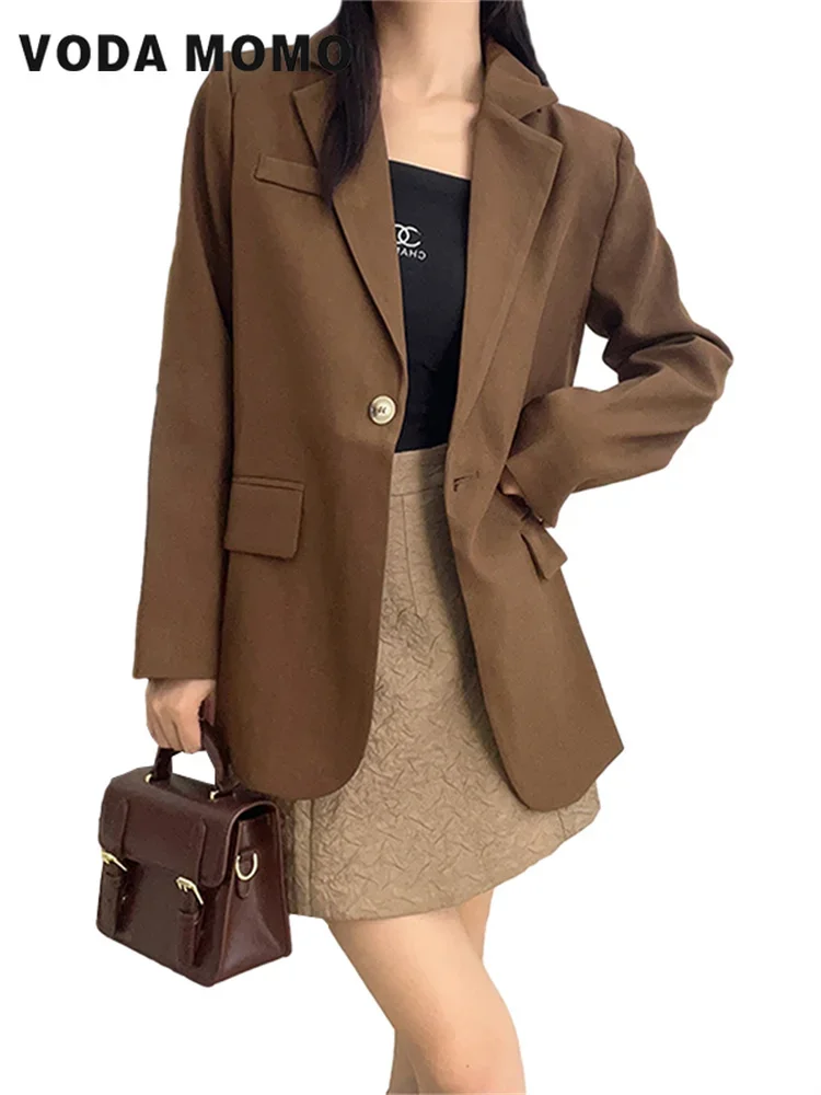 2023 Autumn New Design Commuting Style Suit Jacket Women's New High-Grade Casual Foreign Air Blast Suit Korean Fashion All-match