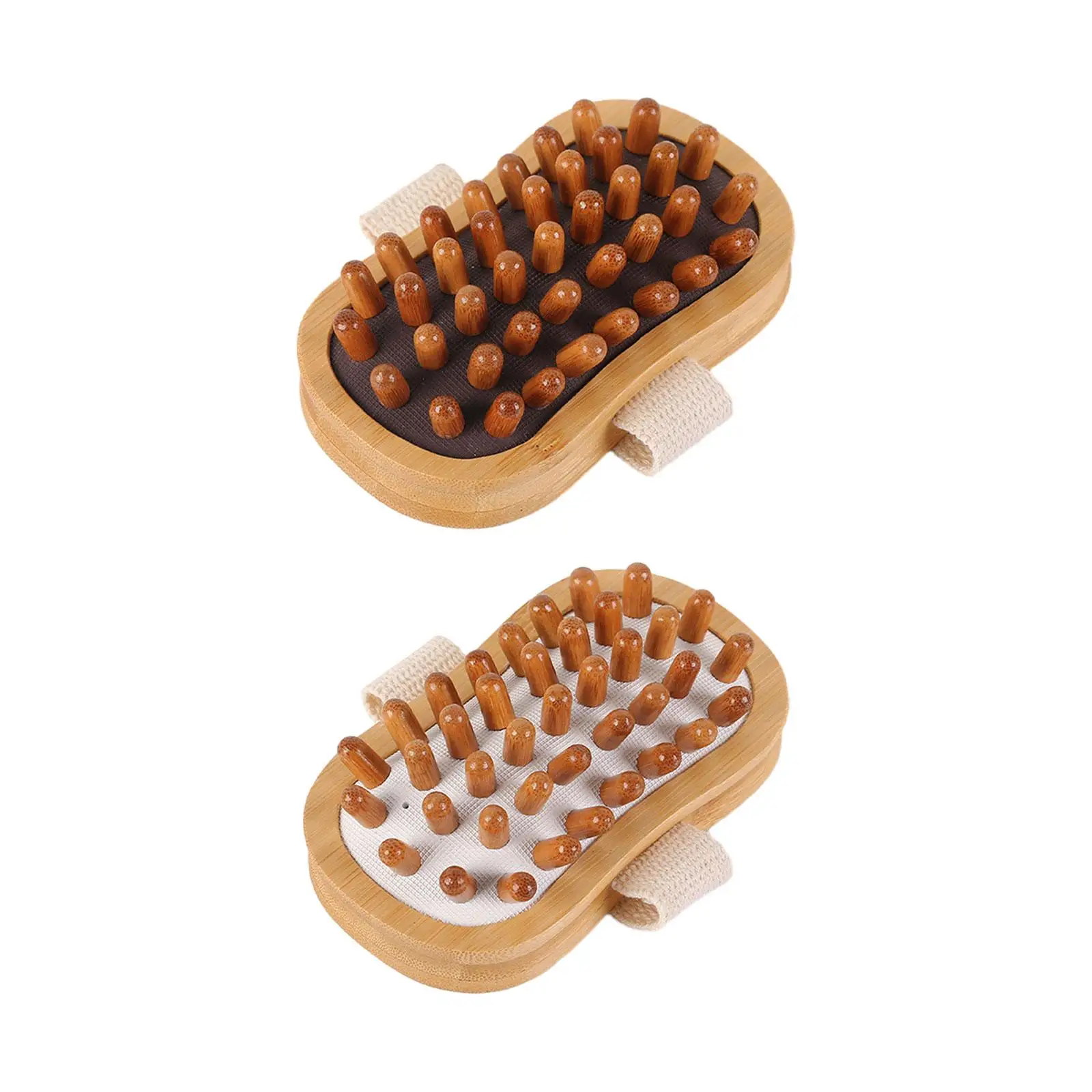 Wooden Massage Body Brush Portable Muscle Relax Manual Body Massager Brush Tool Wood Massage Tool for Neck SPA Waist Legs Sauna