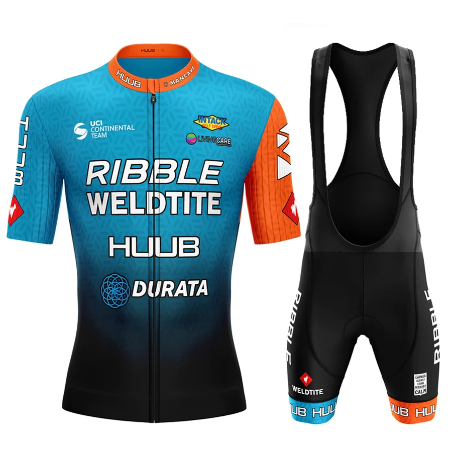 2025 Wieler Jersey Set RCC Huub Heren Fietsleding Zomer Fietspak Met Korte Mouwen Ropa Ciclismo Hombre