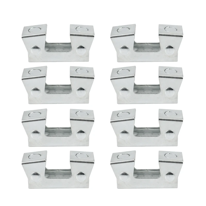 8PCS Silver V-Shaped Magnetic Adjustable Welding Fixture Clamping Hanger Adjustable V-Shaped Accessories