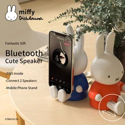 MIPOW&miffy Bluetooth Speaker TF Card Cute Wireless Speaker Stereo Outdoor Music Vibro Speakers Subwoofer Loudspeaker Desktop