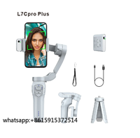TLCRETE L7Cpro Plus Mobile Gimbal Stabilizer Anti-Shake  Handheld Live Broadcast Selfie Stick Tripod With 360 Ai Auto Face Track