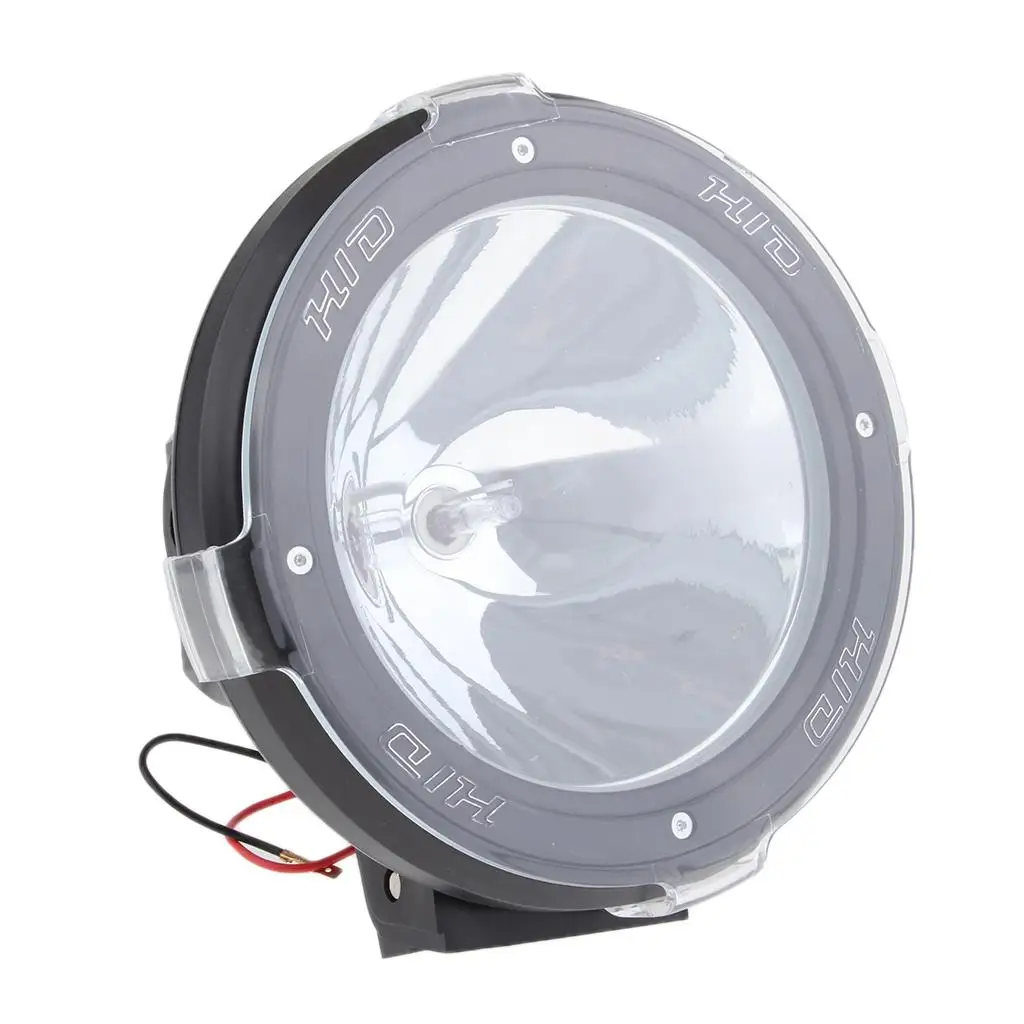 7 ''100W 12V HID زينون شاحنة الفيضانات ضوء العمل SUV الضباب القيادة الضوء الأسود #1