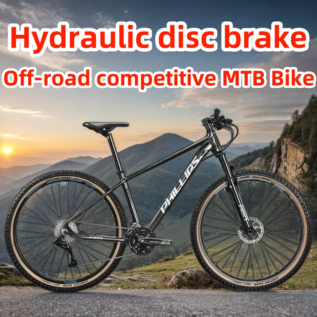 

Внедорожный горный велосипед из алюминиевого сплава, дисковый тормоз под давлением масла, MTB велосипед, легкий XC, с регулируемой скоростью, 26/29 дюймов, скорость 30/33