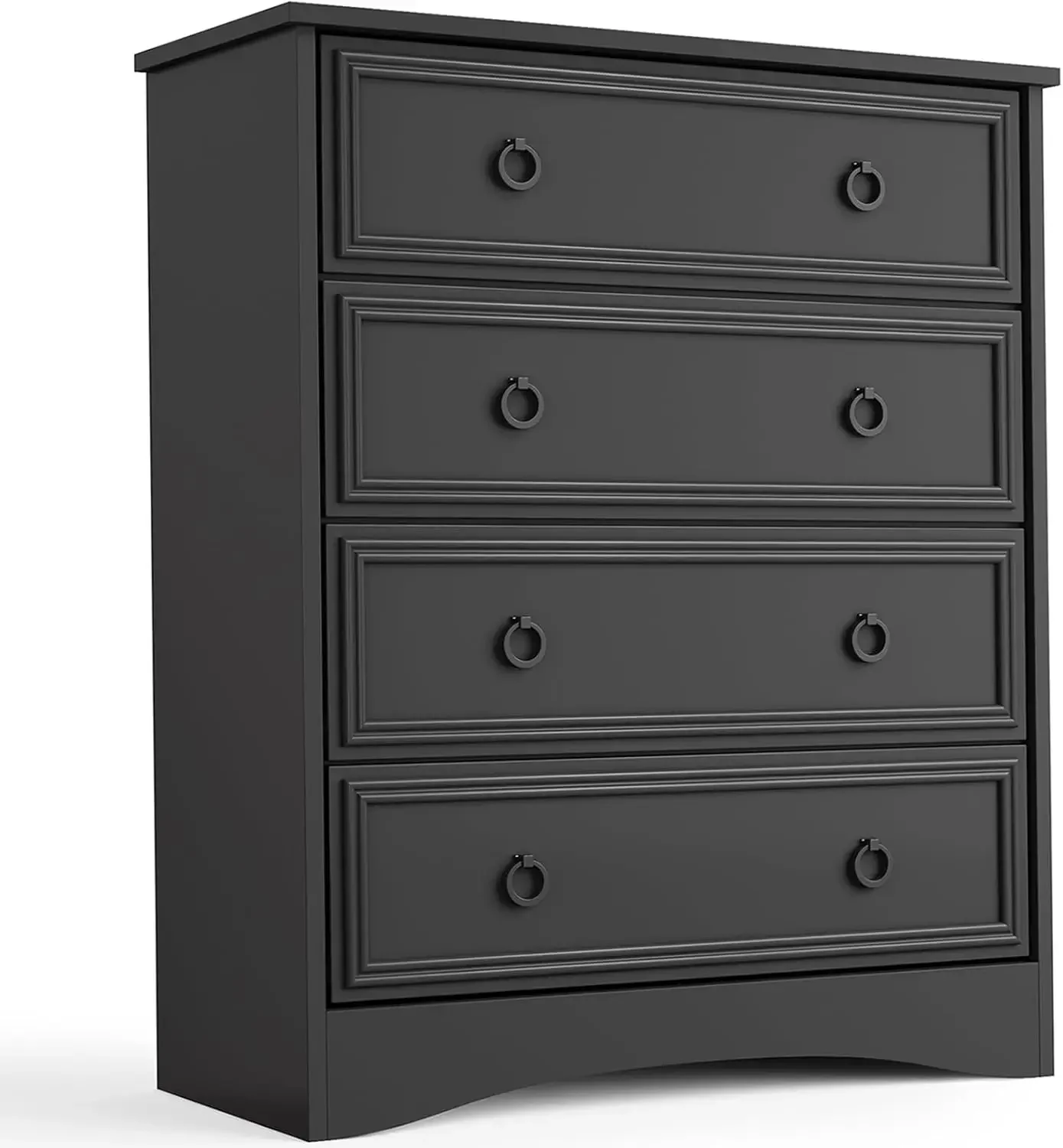 

Modern 4 Drawer Dresser, Dressers for Bedroom, Tall Chest of Drawers Closet Organizers and Storage for Clothes