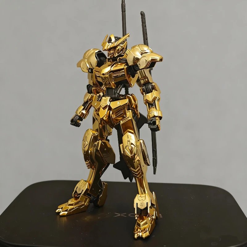 Gaogoo 1/144 hg barbatos versão galvanizada kit de modelo de montagem figuras de ação colecionáveis anime mecha brinquedo decoração de casa presente do menino