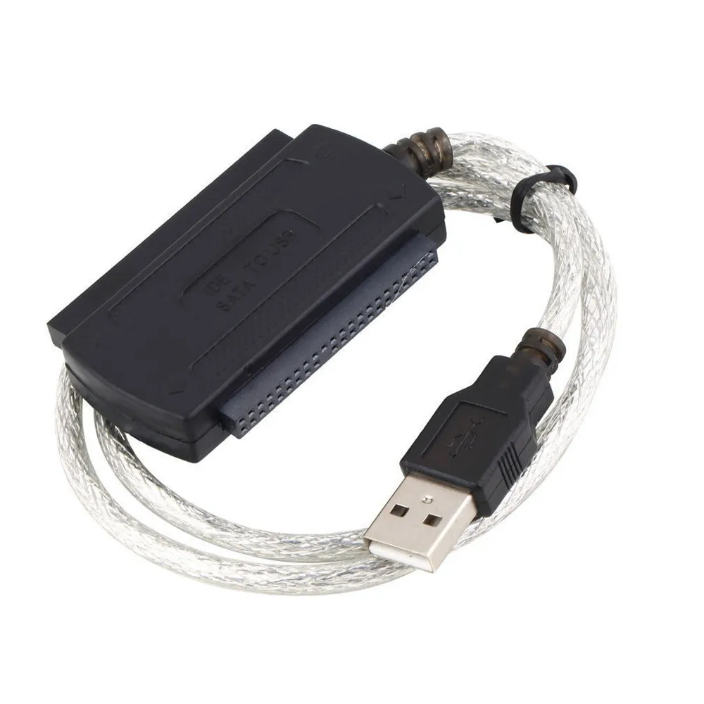 SATA PATA IDE Drive to USB 2.0 Adapter Converter Cable Connector for Hard Drive Disk HDD 2.5\