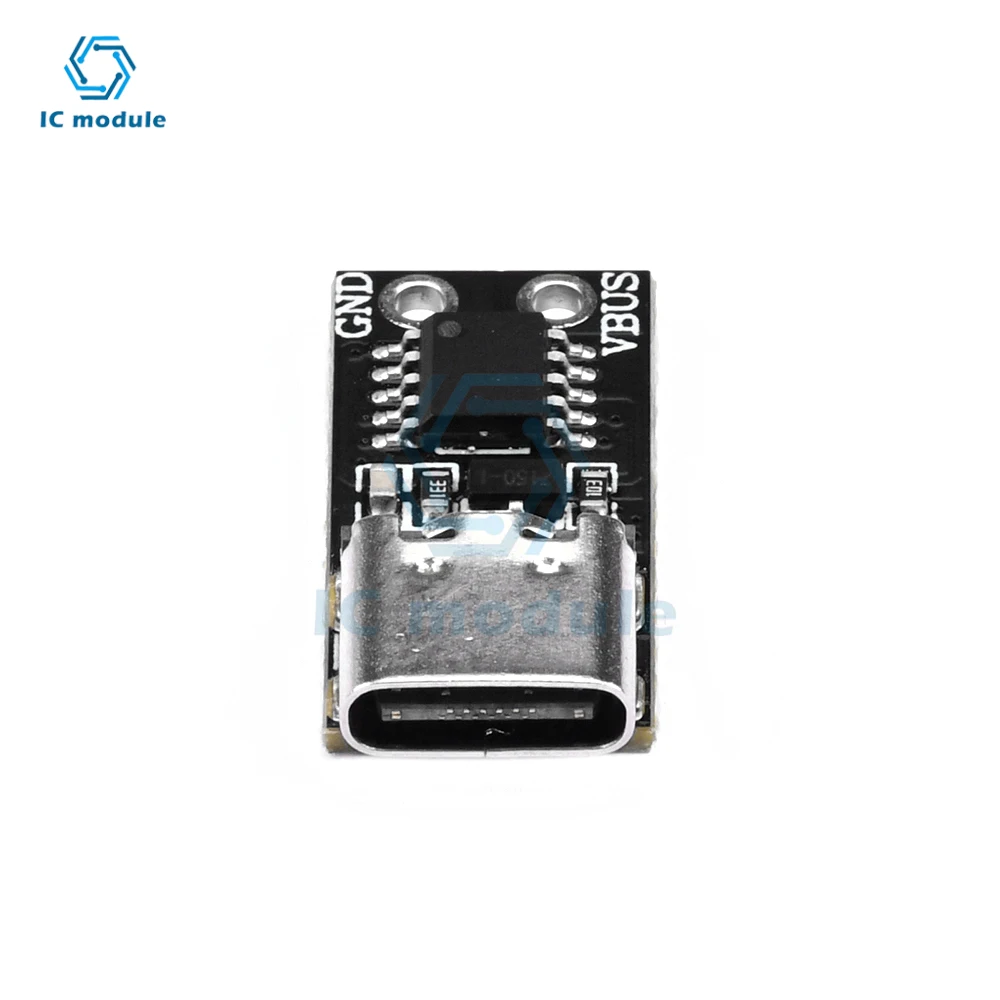 5V 9V 12V 15V 20V adjustable 3A PD/QC multi-protocol decoy fast charging boost module TYPE-C USB interface