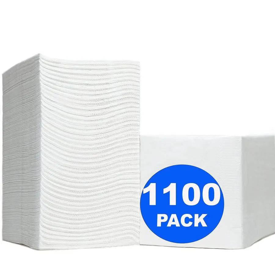 

Pack Cocktail Napkins Paper Quality 3Ply White Beverage Napkins Restaurant, Event, Bar Napkins Perfect Size Dessert Napkins Part