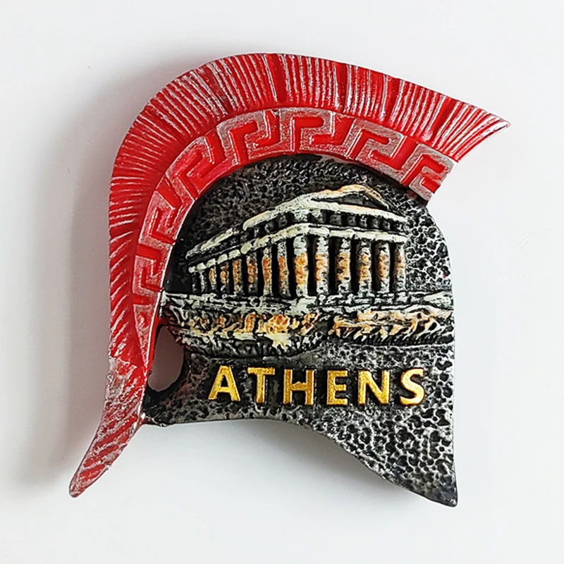 Greece Travelling Souvenirs Athens Fridge Magnets Acropolis Parthenon Temple Fridge Stickers Home Decor Wedding Gifts