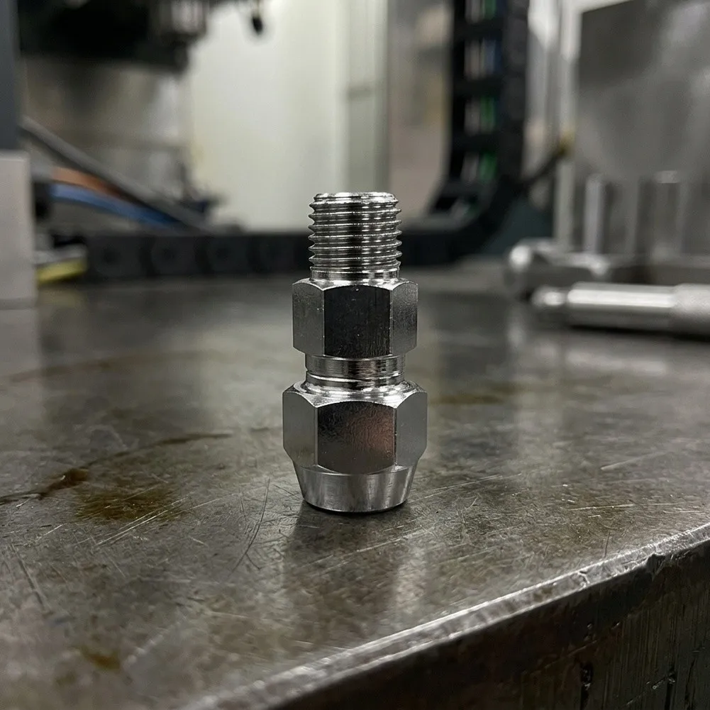 Water Nozzle For Spindle Router Spindle Fitting Spindle Water Nozzle Pressure Resistant Metal for hexagonal Nut Design