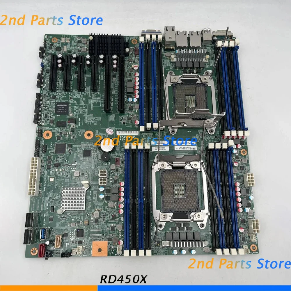 Placa-mãe Original do Servidor para Lenovo Apoio E52600 v3 Rd450x X99 C612 00hv330 00hv211 00hv328 00hv692 512gb