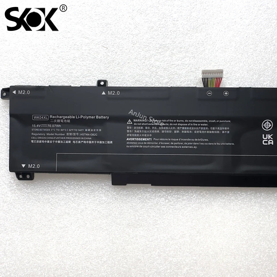 Imagem -03 - Bateria do Portátil para hp Omen 16-b 16-c hp Victus 16-e 16-d 15-f Série Hstnn-ib9v Wb0b Ob2c 16d0001ur 16-d0023dx Wk04xl