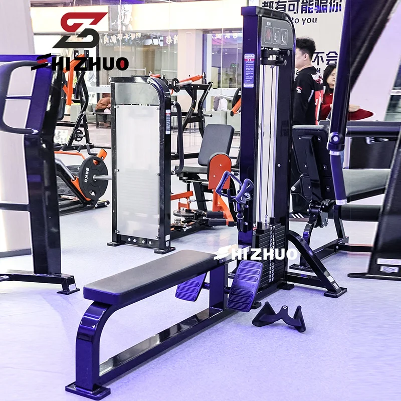 High Quality Commercial Gym Strength Equipment Back Exercise Pin Loaded Selection Seated Low Row Machine