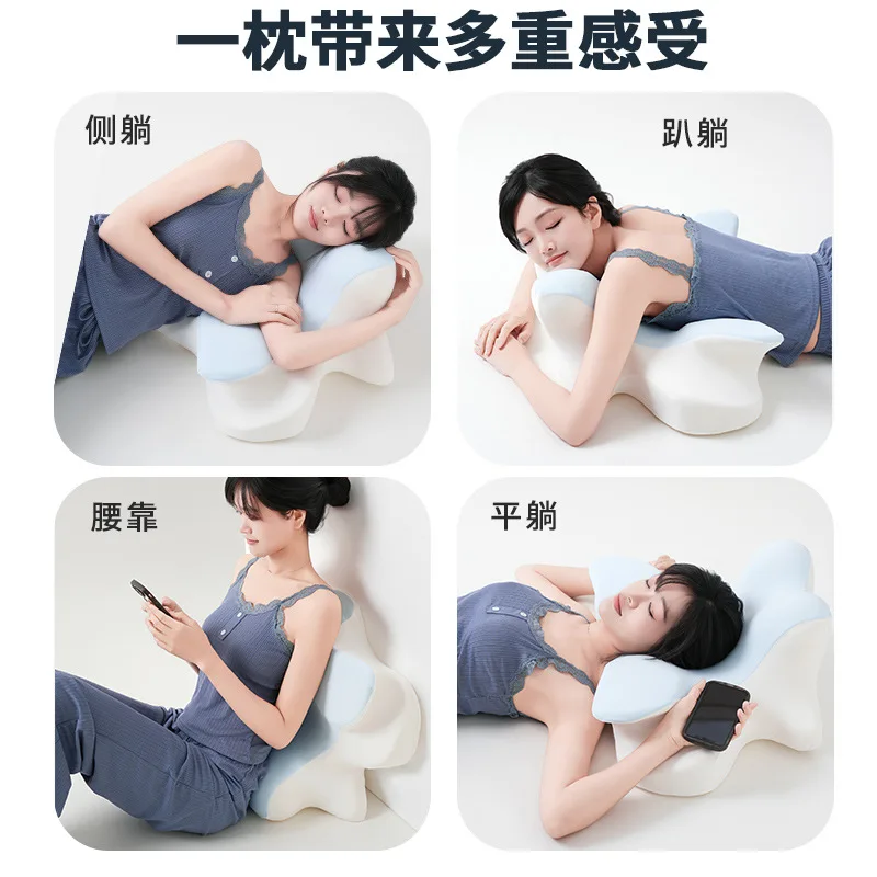 Sleeping on The Back Protecting The Cervical Spine Protecting The Waist Pillows  Playing Mobile Phone Adult Cushions