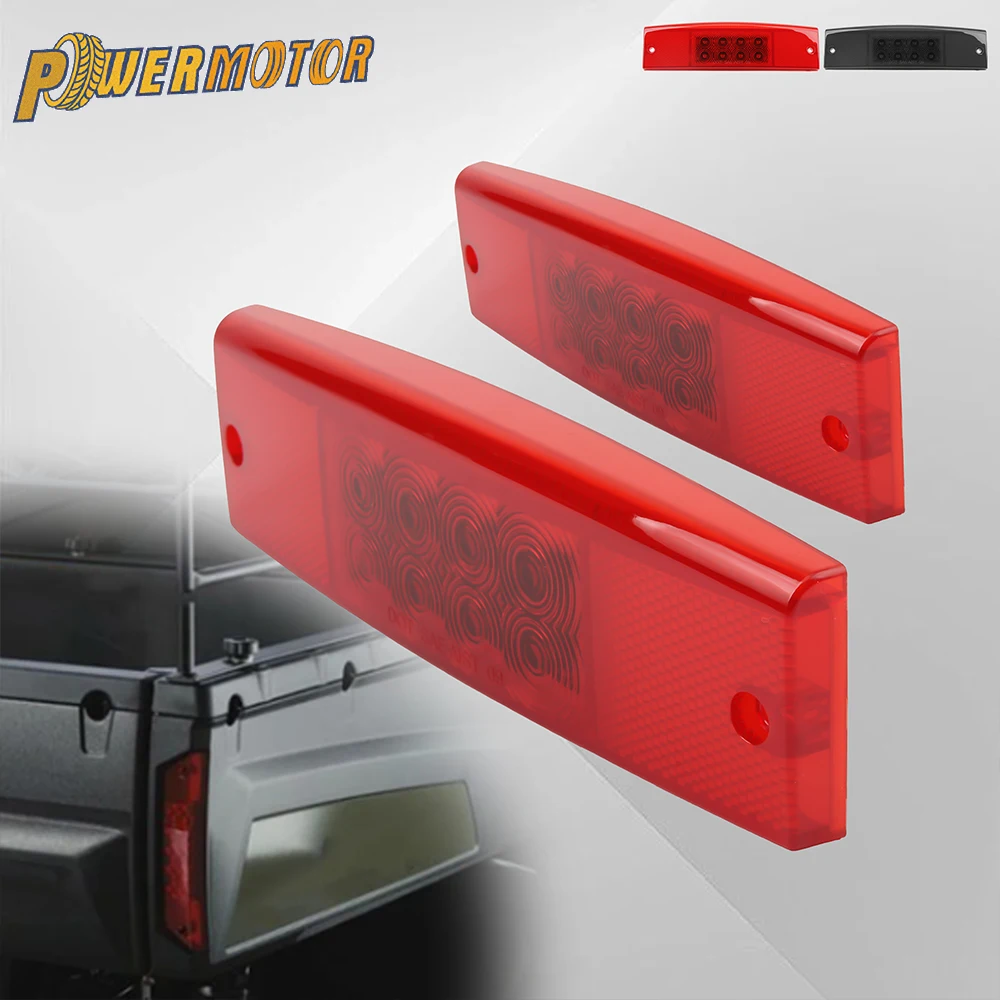 

UTV Motorcycle Accessories Rear LED Tail Lights 2411450 Red Rear Brake Stop for Polaris Ranger 400 500 2011-2013 570 2014-2017
