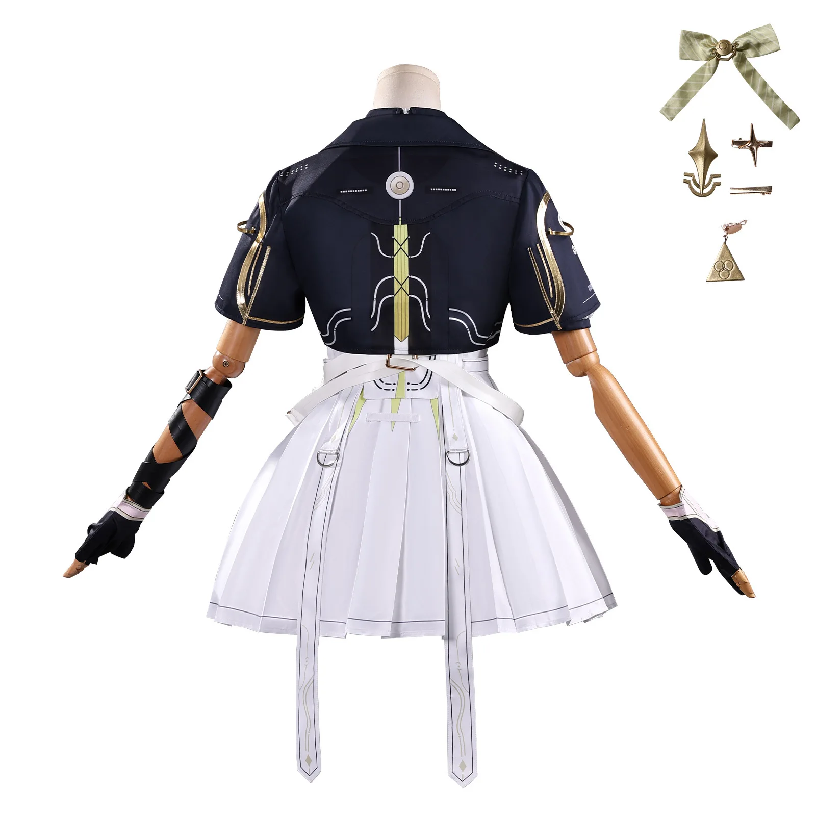 Game Wuthering Waves Rover Woman New Skin Cosplay Costume Wig Anime WuWa Rover Carnival Halloween Comic Party Clothing view 5