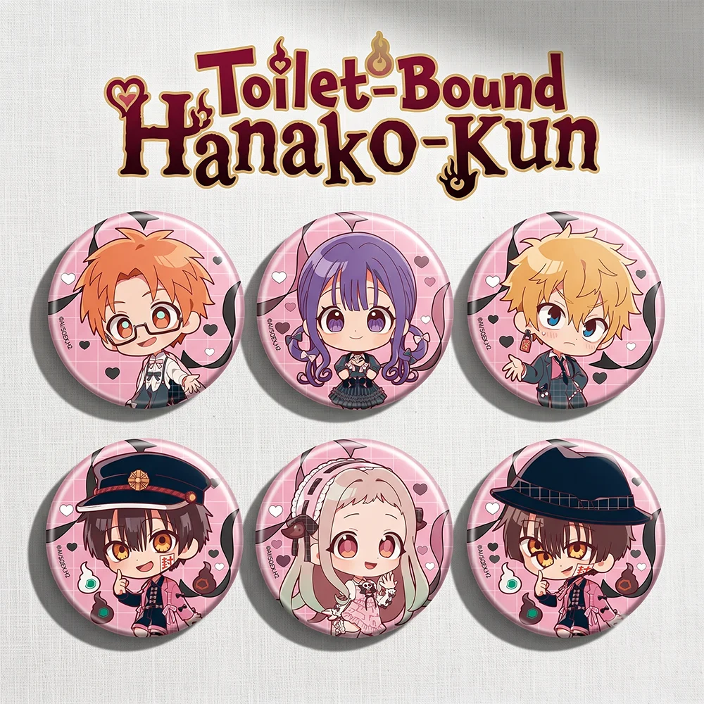 Toilet-Bound Hanako-kun Nene Yashiro Hanako-kun Badge Cosplay Cute Anime Acrylic Stand Keychain Backpack Decoration Fans Gift