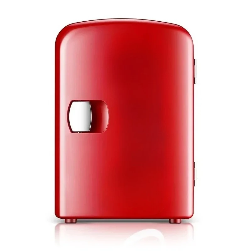 4L Portable Fridge Mini Fridges Heladera Small Fridge Vehicle Refrigerator Mini Refrigerator Cold and Heating Box 12V/220V