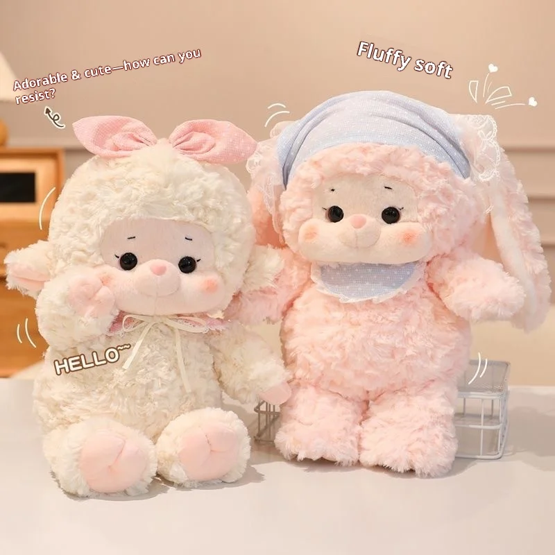 

Cute Soft Plush Animal Dolls Fairy Tale Series Ideal Gift Soft Stuffed Toys Rabbit Sheep Cat Design Lovely Toy Collectible Items