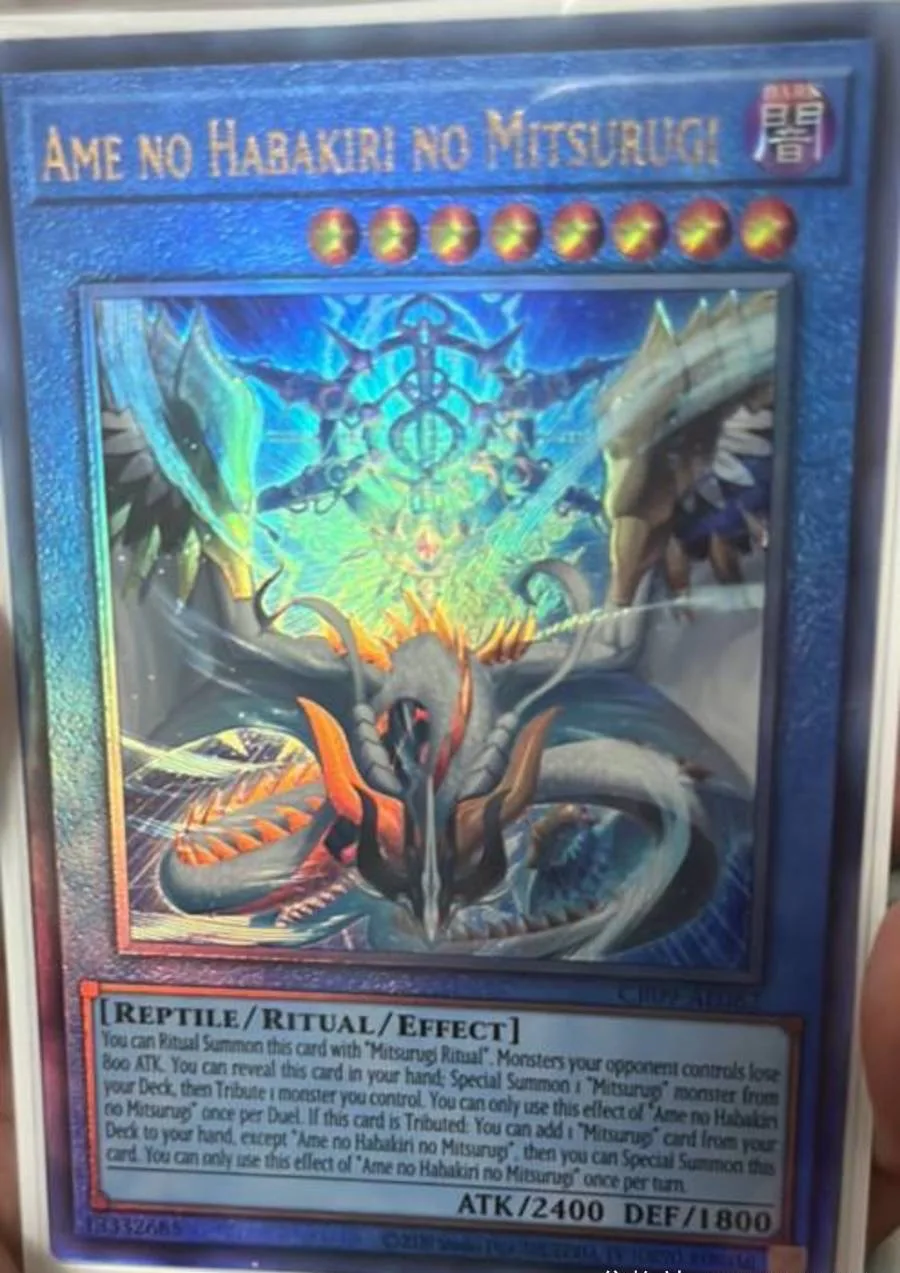 yugioh-konami-duel-monsters-cr09-ae082-ame-no-habakiri-no-mitsurugi-ultimate-rare-collezione-asiatica-inglese-carta-menta