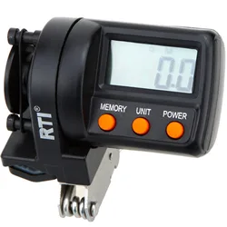999.9M Digital Display Fishing Line Counter ABS Night Fishing Line Counter Fishing Accessories
