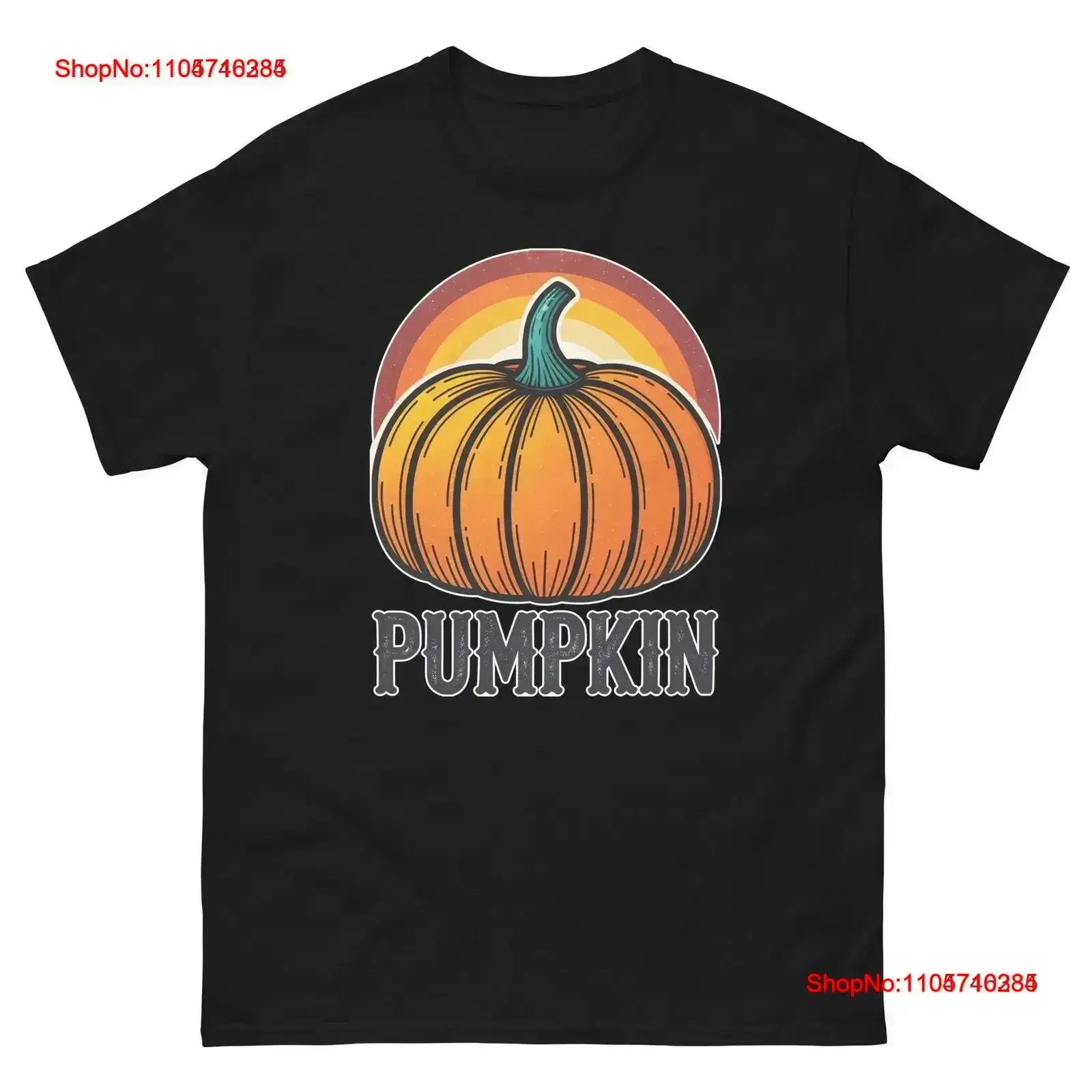 Pumpkin Fruits Vegetables Fresh Food Groceries T Shirt vintage Washed Stylish Casual designer clothes Breathable Stretched Soft