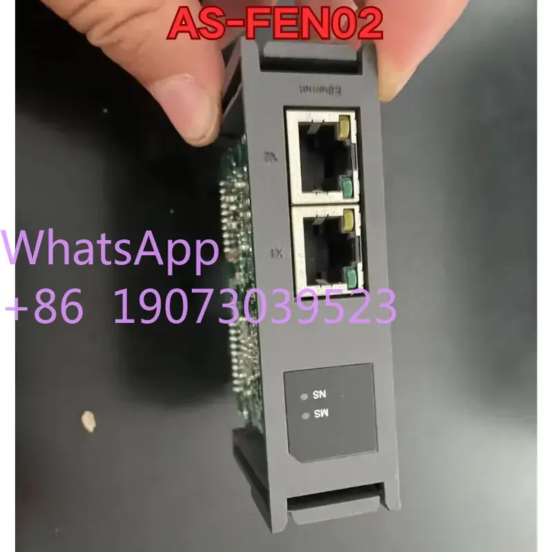 

Second-hand PLC module AS-FEN02 function test is normal