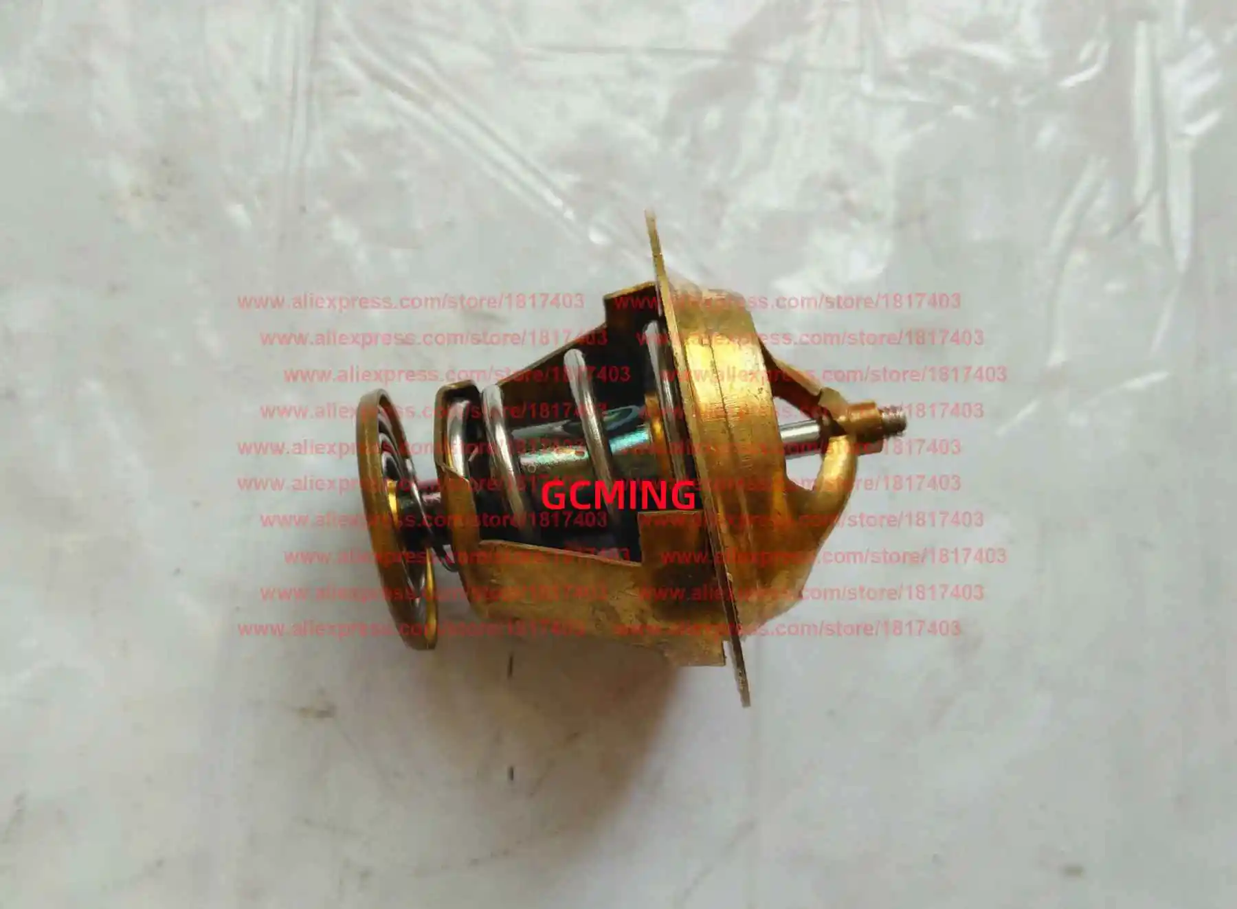 Termostato Fengshou NJ385, piezas de motor diésel del tractor Mahindra Fengshou, FS250, FS254, MFS254, Estate