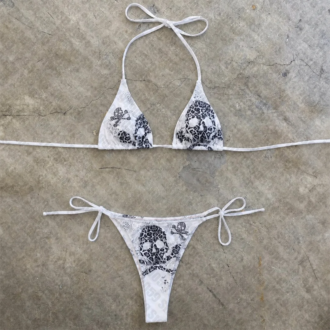 Matching Sets of Women Women's Two-piece Swimsuit Ladies Bikini Woman 2 Piece Set Outfit Micro Bikini Hot Sexy Beach Clothes