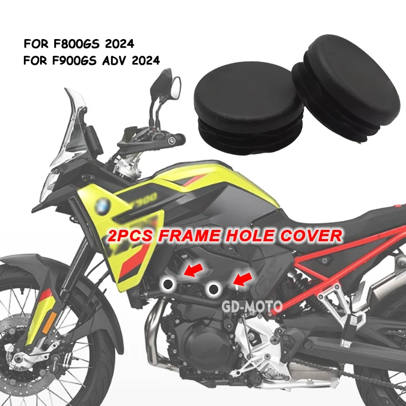 

For BMW F800GS F900GS F800 F900 GS GS800 GS900 ADV Adventure 2024 Motorcycle Frame Hole Cover Caps Plug Decorative Frame Cap Set