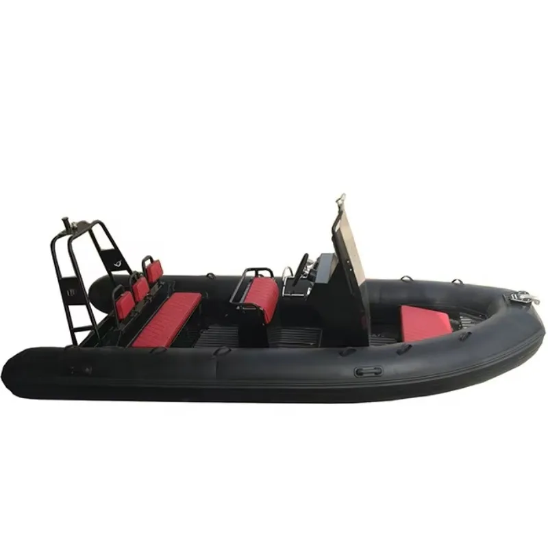 Good Performance Aluminum RIB Inflatable Boats 16ft RIB 500 PVC/Hypalon Inflatable Boat for Fishing