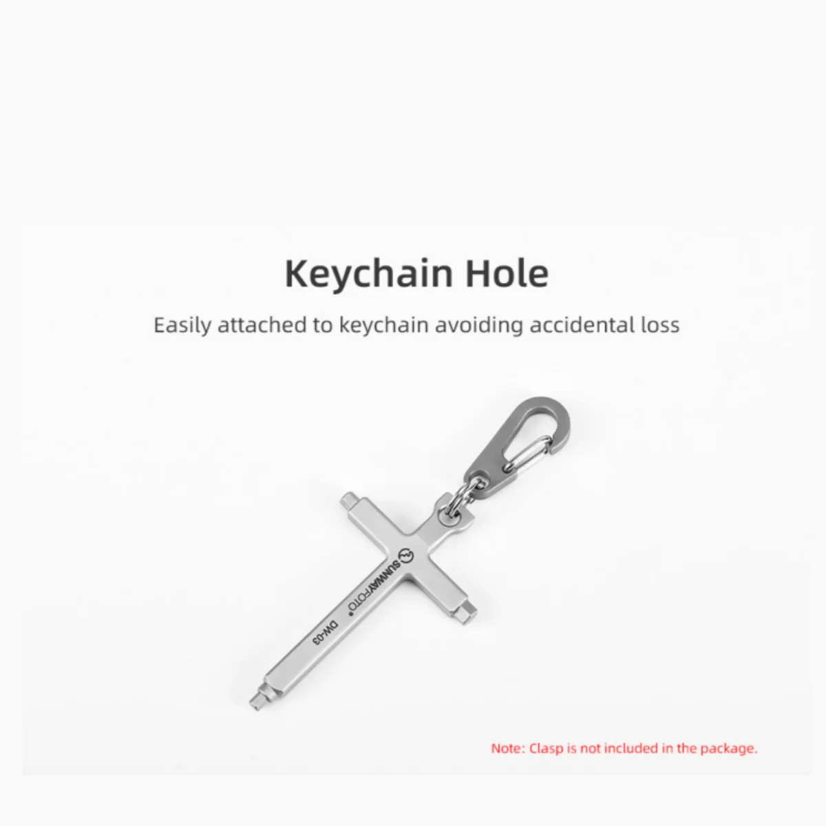 sunwayfoto stainless steelhex wrench 4mm, 3mm, 2.5mm standard hex bits combined with a flat screwdrivel For tripod and ball head