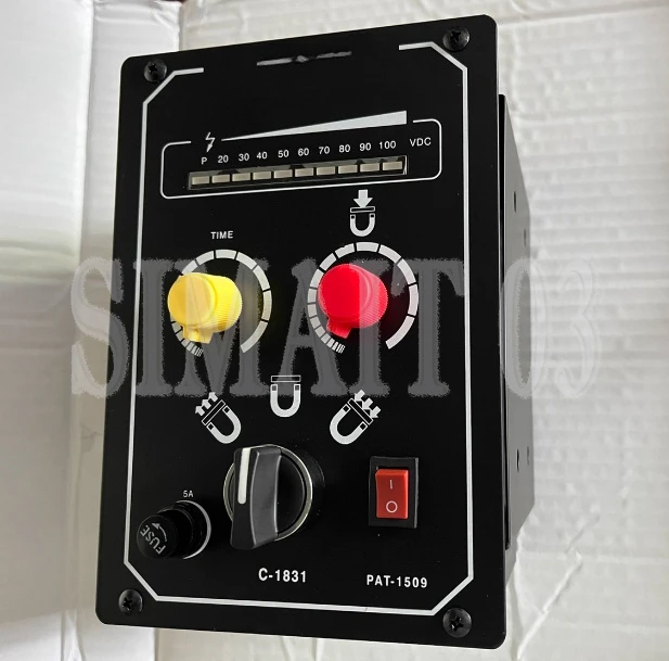 Controlador de mandril eletromagnético 110V 10A - Display LED para força magnética aprimorada