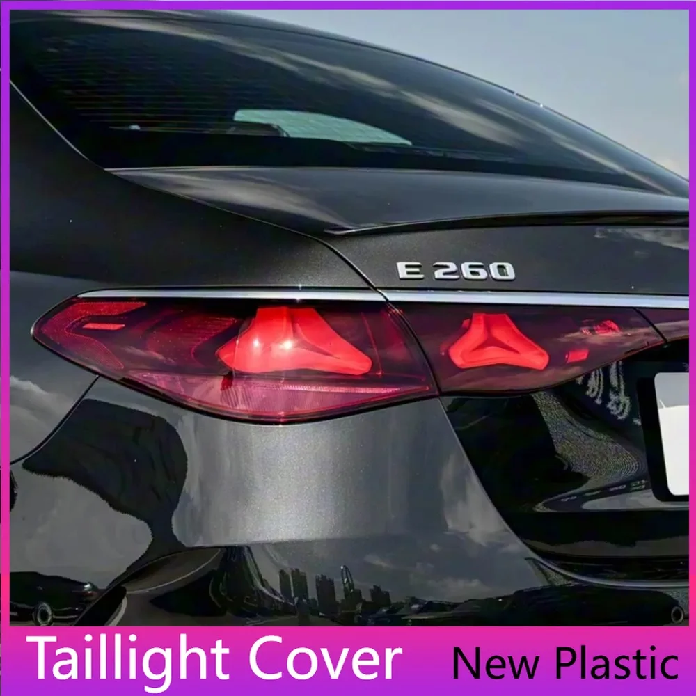 

For Mercedes Benz E class W214 2024 2025 Year Rear Taillight Cover Transparent Lampshade Lens Shell Body Kit Accessories