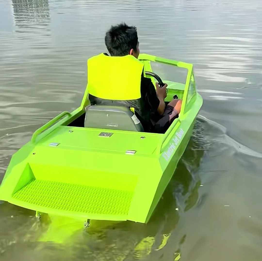 New Fashion Wave Jet Speed Boat, Premium Power Component Trend Design For Modern Water Park Amusement Equipment