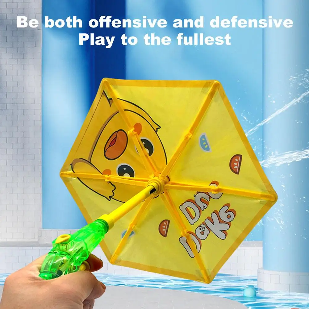 

Cute Cartoon Children's Umbrella Water Gun Toy Swimming Cooling Toy Spray Pool Summer Water Q0z9