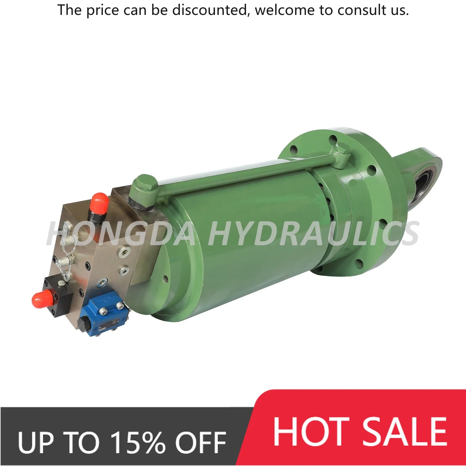 

Hydraulic Actuator For Dump Truck/Tipper Long Stroke Hydraulic Cylinder