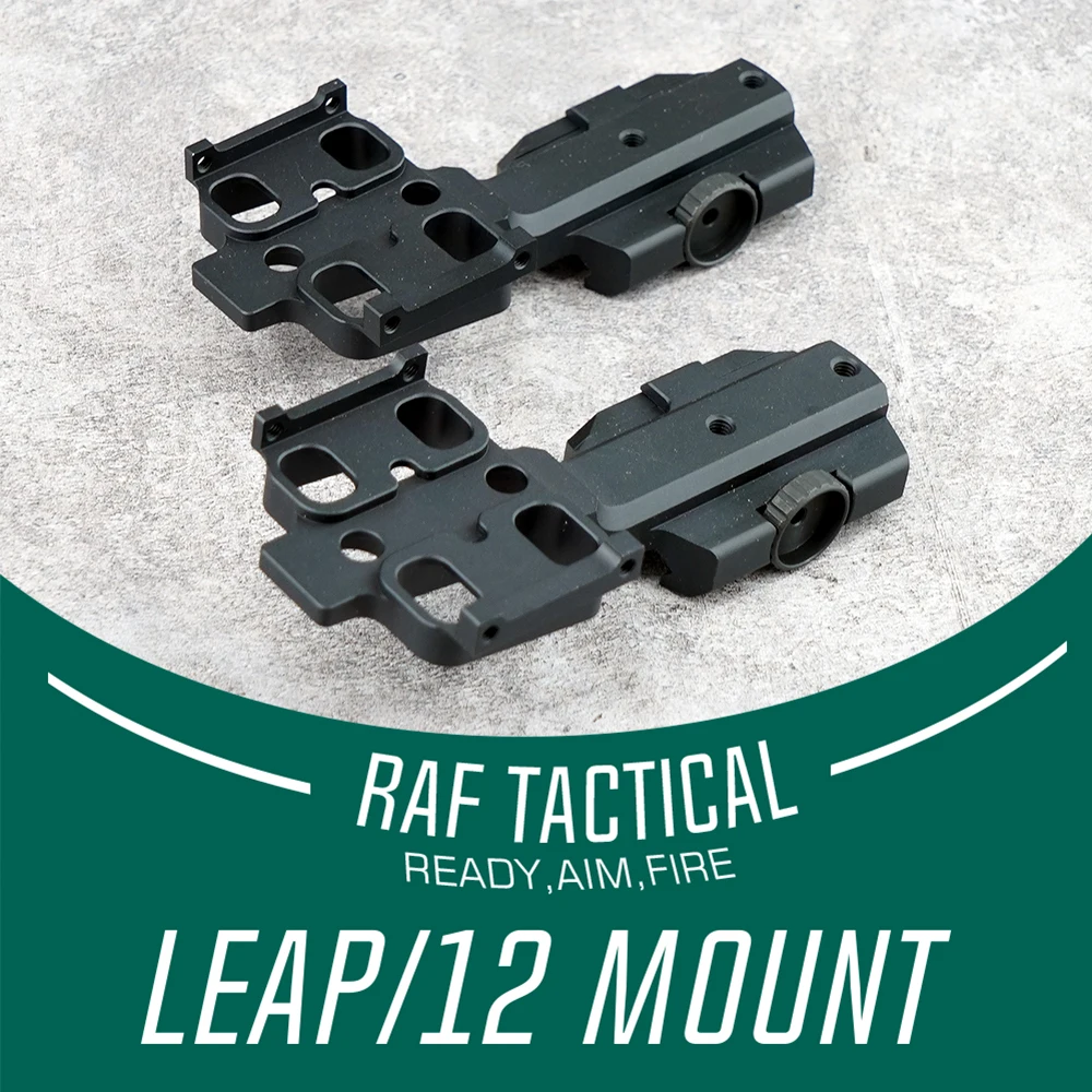 LEAP12 LEAP/12 LEAP 12 EXPS Hybrid Mount Magnifier Mount 2.26” Optic Height Only Applies to EVOLUTION GEAR EXPS3 CNC aluminum