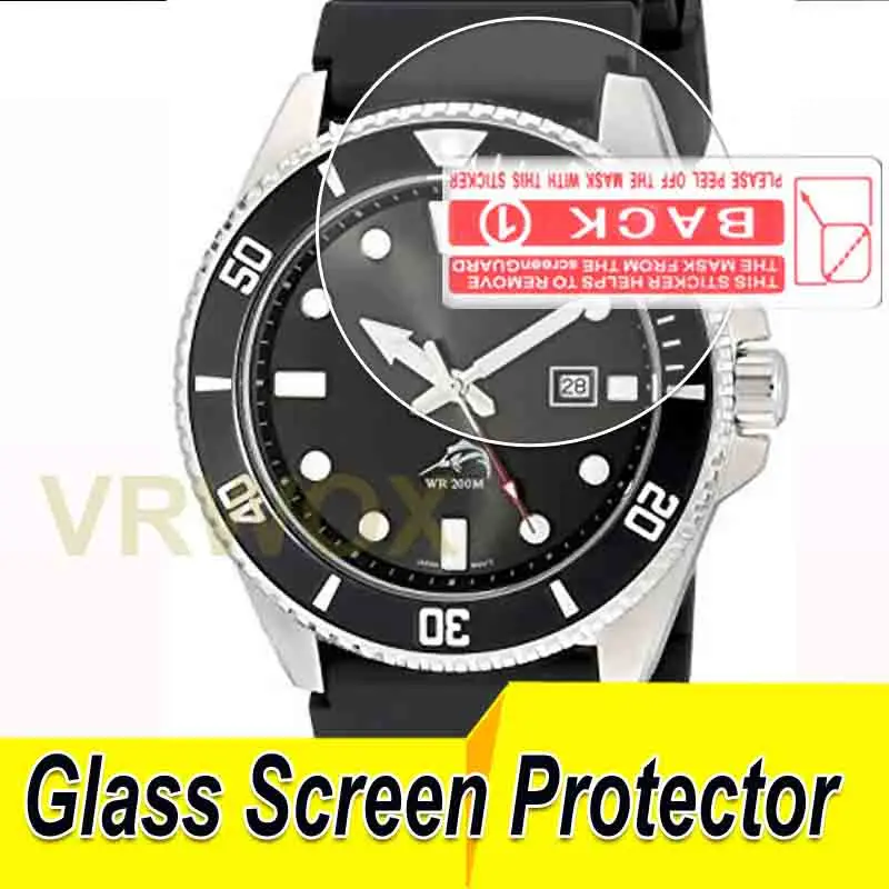 

2PCS/3PCS Glass Screen Protector For Mdv106-1A Watch,2.5D Rounded Edges 9H