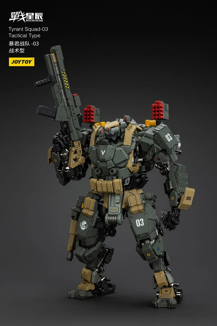 

JOYTOY Battle For The Stars Tyrant-Squad 03 Tactical Type Action Figures Doll Decoration Gift Collection Original Model Toys