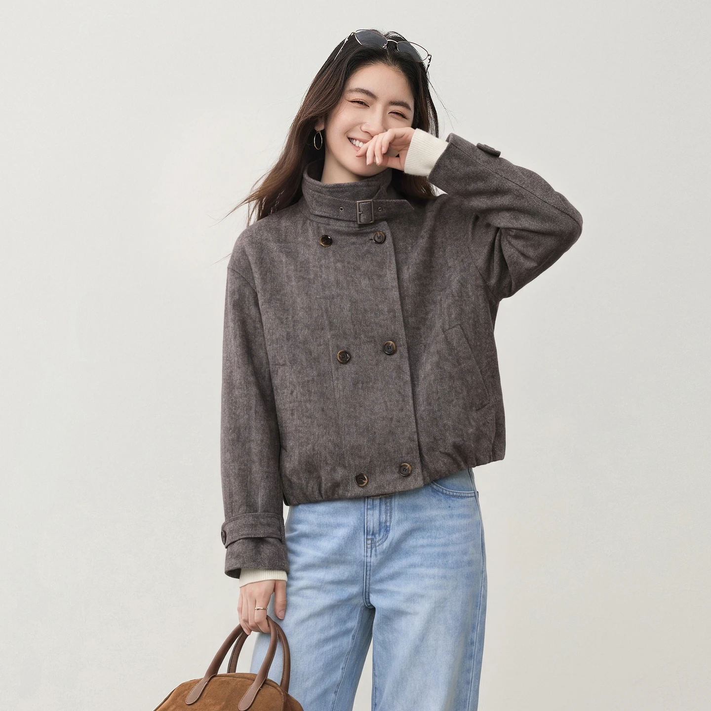 SENTUBILA Damesjas Wolmix Vint - Wool Blend Coat recensie en prijs