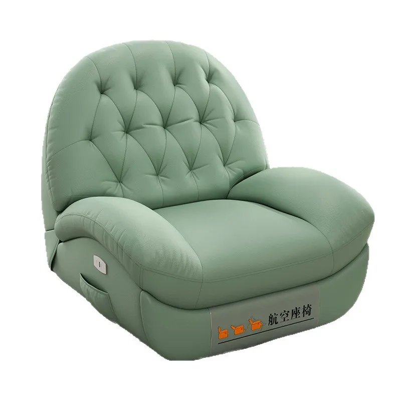 Sleeping Living Room Bedroom Sofa Chair, Multifunctional Happy Rotating Small Single Sofa