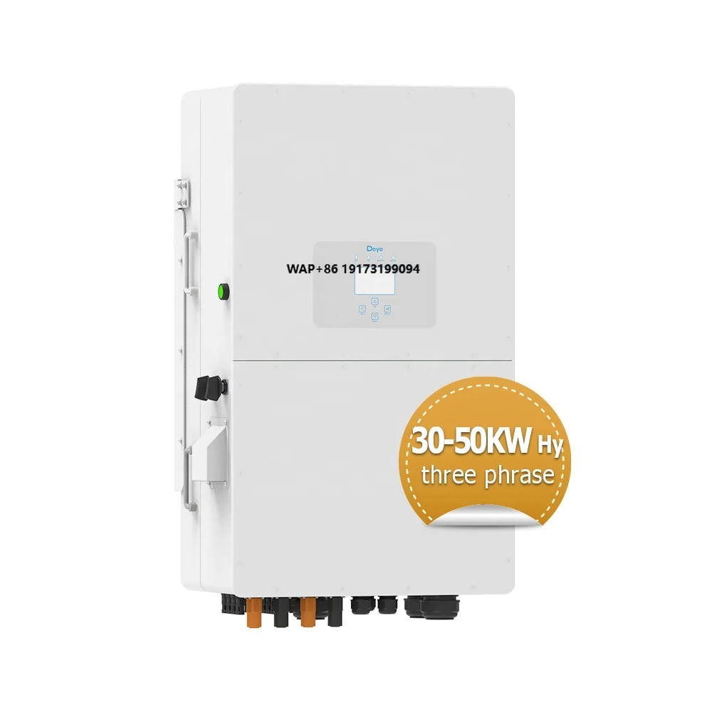 For Deye Hybrid off Grid Solar Inverter 30KW 40KW 50KW Pure Sine Wave Three Phase DC AC IP65 Protection SUN-30K-SG01HP3-EU-BM3