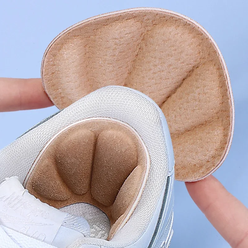 2pcs Shoes Pads Sports Shoe Heel Cushion Pad Adjustable Antiwear feet Inserts Insoles Can be Cut Heel Protection Sticker Insole