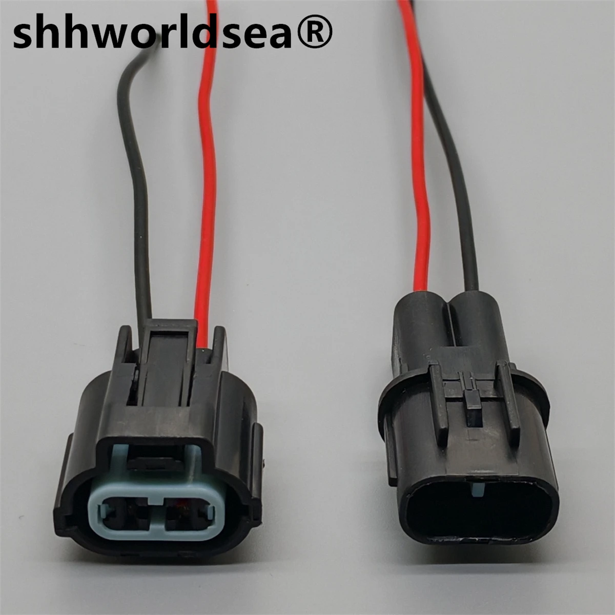 

shhworldsea 2 Pin 7283-2090 7283-2090-30 Car Light Fog Lamp Socket Automotive Reverse Lights Connector For Honda