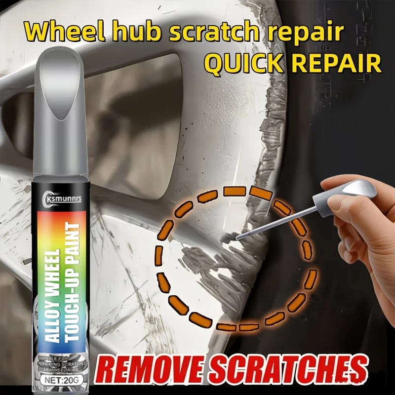 Chrome Repair Pen - Surface Scratch Repair, Suitable for Automotive Chrome Parts, Wheel Hubs, Signs, Door Handles, And Other Met