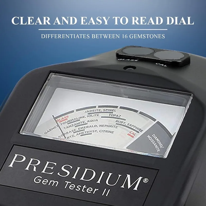 Gemstone Tester II (PGT II) for identifying diamond/moissanite and common colored gemstones